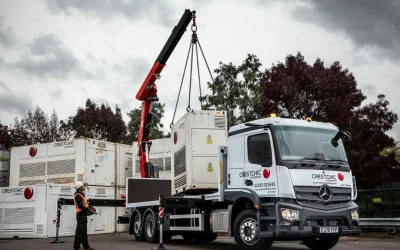 Neuer Mercedes mit Ladekran in der Flotte